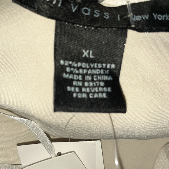 Nwt Joan Vass White Cream Winter White Coat Jacket - Picture 7 of 8